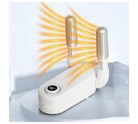 Portable Boot Dryer, Football Boot Dryer with Heat Fan Portable Folding Design and Timer, Boot Warmer Dryer with Heat Boxing Gloves Dryer for Different Types of Footwear