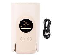 Portable Bottle Keep Warm,Baby Bottle Warmer with Timer LCD Display Accurate Temperature Control Insulation Thermostat for Home Outdoors Travel