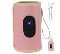 Portable Bottle Warmer 18W Quick Heating Baby Bottle Warmer Temperature Adjustable USB Baby Bottle Heater Travel Bottle Warmer Newborn Essentials for Home Family Travel 2