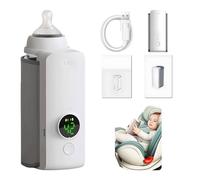 Portable Bottle Warmer for Travel, Fast Heating - Bottle Warmer for Breastmilk,Portable Milk Warmer with Super Fast Charging,Bottle Warmer On The Go-Instant Breastmilk (1 pcs)