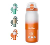 Portable Bottle Warmer for Travel - Fast Heating, Dual Heating Modes for Breasmilk & Formula, 45W Super Fast Charging, 12oz Travel Bottle Warmer On-The-Go, 5-Temp Control, Extra Straw Lid, Travel Bag