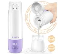 Portable Bottle Warmer for Travel,Portable Milk Warmer for Baby-12oz Ceramic Heater Heating,Fast Charging & Cordless Portable Baby Bottle Warmer -Dual Heating Modes for Breast Milk & Water,Purple