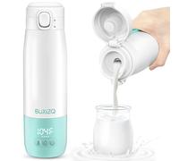 Portable Bottle Warmer for Travel,Portable Milk Warmer for Baby-12oz Ceramic Heater Heating,Fast Charging & Cordless Milk Warmer -Dual Heating Modes for Breast Milk & Water,Green