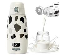 Portable Bottle Warmer for Travel,Super Fast Heating and Charging 17.5oz Large Capacity& Extended Battery Life,Bottle Warmer On The Go for Baby Essentials