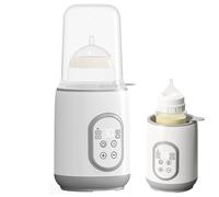 Portable Bottle Warmer, Smart Temperature Control Baby Milk Warmer, Quick Thawing Bottle Warmers for Breastmilk Baby Food