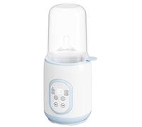 Portable Bottle Warmer, Travel Breastmilk Food Heater, Smart Automatic Temperature Control, Bottle Heating Device for Indoor Car, On-The-Go Milk Warmer, Travel Feeding Accessory, Safe TEM