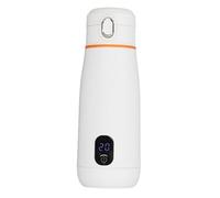 Portable Bottle Water Warmer, Cordless USB Heating Formula Warmer 350ml for Baby Milk, Smart Temperature Control, Compact Portable Design for Travel
