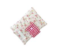 Portable Bowknot Fabric Notebook Case Floral Pattern Protective Cover for Sketchbooks, Study & Trips Book Cover