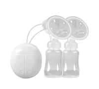 Portable Breast Pump | Double Breast Pump Strong Suction Breastfeeding Pump | Handsfree Portable Milk Pump Low Noise Breastfeeding Accessories for Home