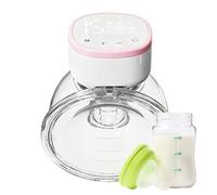 Portable Breast Pump - Fast Charging Electric Breastfeeding | Hands-Free Expression Portable | for Travel Breastfeeding Hospital Milk Bag Replacement Nipple