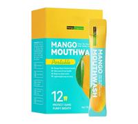 Portable Breath Strips 10ml Mouthwash Pockets for Instant Freshness, Tooth Cleaning & Hygiene Compact Convenient (A, 20X10ML)