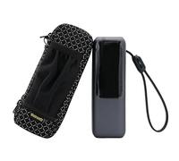 Portable Breathable Power Bank Bag for Anker A1695, Ventilate Carrying Case for Zolo 165W, Mesh Fabric with Triple Zipper Carabiner for Outdoors Travel