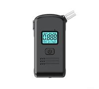 Portable Breathalyzer with 0.00-0.19% BAC Range, 10-Second Preparation Time, Audio Visual Notifications, and 2.5 Inch LCD Display for Clear BAC Monitoring (MR801)
