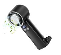 Portable Breeze - Mini Cooling Turbine for On The Go Use | High Velocity Air Output Concept with Smart LED Screen Feature & Long Runtime Energy Storage Build for Journeys Festivals Commutes Office