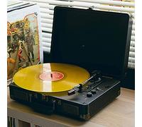 Portable Briefcase,Retro Record Player Bluetooth With Speakers For Vinyl, Supports Bluetooth Playback,Support 7/10/12 Inch Record For Women kxtmm