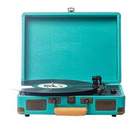 Portable Briefcase,Retro Record Player Bluetooth With Speakers For Vinyl, Supports Bluetooth Playback,Support 7/10/12 Inch Record For Women kxtmm