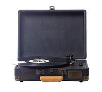 Portable Briefcase,Retro Record Player Bluetooth With Speakers For Vinyl, Supports Bluetooth Playback,Support 7/10/12 Inch Record For Women kxtmm