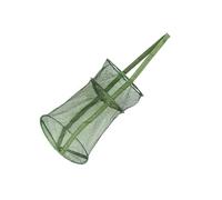 Portable Bucket Fish Fishing Basket Net Baits Storage Cage Foldable Net For Keep Crayfish Minnows Fast Release For Shrimp