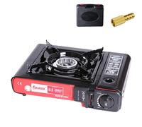 Portable Burning Cassette Oven Stoves, Hiking - 2.9 KW Aluminium Burners for Travel, Hiking | Overpressure Valve Protection Stoves for Camping