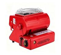 Portable Butane Outdoor Heater With Safety Shut-Off Valve 5-Second Instant Heat For Camping, Fishing, Tents Emergency Heating(Red)