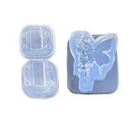 Portable Butterfly Shaped Silicone Mold for Professional Nails Artists and Jewelry Makers Anti Tear Materials Creative Butterfly Nail Art Mold