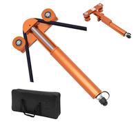 Portable Cable Bender, Universal Aluminium Alloy Wire Bending Tool with Handbag, 0-180° Adjustable Angle, for 35-500 Wires, Cables, Iron Wires, Copper