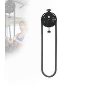 Portable Cable Pulley System, Adjustable Resistance Home Gym Equipment, Nylon Rope for Grip, Arms, Back, Coordination Training
