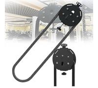 Portable Cable Pulley System, Endless Rope Trainer for Full-Body Workouts, Adjustable Resistance, Premium Nylon Rope for Grip, Arms, Back, Coordination Exercises
