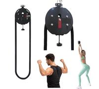 Portable Cable Pulley System for Home Gym, Endless Rope Trainer with Adjustable Resistance for Strength Training & Rehabilitation