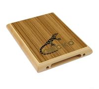 Portable Cajon Drum Crafted from Birch and Sapele with Cedar Drumhead, Embedded Guitar Strings for Distinctive Resonance and Depth of Sound, Lightweight Travel Design(PAD2)