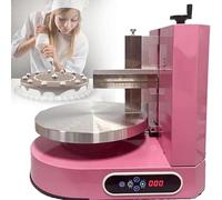 Portable Cake Icing Machine, Automatic Smoothing Device with Adjustable Cream Thickness, Smart Control Panel, Spreads Cream in 30 Seconds, Suitable for 4-12 Inch Round Cakes