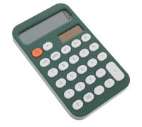 Portable Calculator 12 Digit Compact Colorful for School Office | Large Display, Big Buttons, Sleek Minimalist Build, Simple Everyday Math for Teachers, Adults