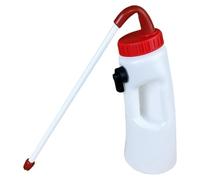 Portable Calf Milk Feeder, Adjustable Tube Nursing Bottle, Soft Livestock Feeding Milk Cups Without Handle for Sheep, Calves, Lambs, Goats, Farmhouse, 2.5L