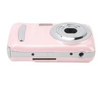 Portable Camera 16X Digital Zoom 1080P 16MP Compact Vlogging Video Camera for Photography Travel (Pink)