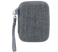 Portable Camera Bag, Zipper Closure Universal Protective Waterproof Mini Camera Travel Storage Case Hard Shell with Hand Strap for Link SQ (Green)