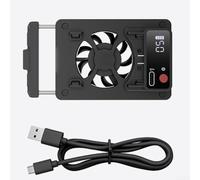 Portable Camera Cooling Fans, Rechargeable DSLR Mirrorless Cameras Cooling Fan 5-Speed Adjustable Airflow For Sony/Canon/FUJIFILM Cameras