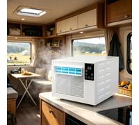 Portable Camping Air Conditioner 1900BTU, Quiet 38dB Sleep Mode, with Remote Control, for bedrooms, studies, offices, camping tents, etc