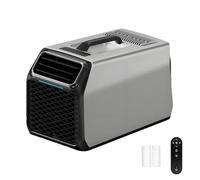 Portable Camping Air Conditioner - Efficient Cooling AC Unit with Dehumidifier, Fan & Sleep Mode, 24h Timer, Remote Control for RVs, Fishing, Boat, Outdoor Use