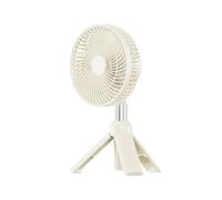 Portable Camping Fan Rechargeable Multifunctional USB Outdoor Ceiling Led Light Tripod Stand Desktop Rechargeable Electric Automatic Head Shaking Outdoor Night