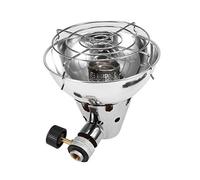 Portable Camping Gas Heater, Mini Tent Heater, Stainless Steel Camping Tent Warm Cover Backpacking Camping Warmer with Adjustable Stand and Storage Bag for Outdoor Winter Warmth Tent Picnic Hiking BBQ