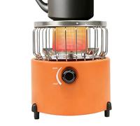Portable Camping Heater: Stainless Steel Gas Stove Including Carrying Handle, Compact Heat Source For Tent Ketter, Outdoor Efficient Gas Heater, Pot