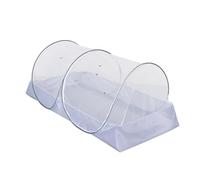 Portable Camping Mesh - Travel Net Tent Shelter, Easy Configuration Zippered Cauve | Lightweight Foldable Design with Compact Storage, Protective Outdoor Accessory for Camping