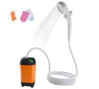 Portable Camping Shower, Camping Shower, Camping Shower Pump for Camping Shower Bag, Detachable Portable Electric Shower Head, Outdoor Shower Head for Hiking Trips