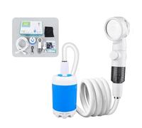 Portable Camping Shower, Outdoor Camp Shower Pump, Rechargeable Electric Water Pump, Outdoor Showers Head Kit With Multiple Spray Modes for Camping, Hiking, Traveling, RV