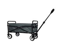 Portable Camping Storage Cart, Mini Tissue Box for RVs, Foldable Canvas Trolley, Outdoor Utility Cart for Shopping and Camping, Lightweight and Compact Design