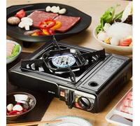 Portable Camping Stove Butane Gas Outdoor Cooker Stove Single Burner BBQ Cooking (Stove Only)
