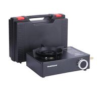 Portable Camping Stove, Cassette Stove | Portable Stove for Outdoor Camping - Small Stove for Wild BBQ, Powerful Adjustable Heat for Picnics, Fishing and Camping Adventures