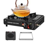 Portable Camping Stove, Hiking Stove, 2 in 1 Survival Equipment for Outdoor Kitchen - Great for Picnic, Hiking, Outdoor Adventures