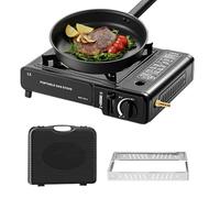 Portable Camping Stove - Portable Camp Grill - Quick Heating Grill for Kitchen Hiking Campfire Patio Outdoor Use