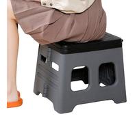 Portable Camping Toilet Seat - Lightweight Foldable Travel Toilet, Outdoor emerrgency Toilet for Adults & Kids | Easy to Use Car Toilet, Compact Camp Toilet for Trucks Camping Road Trips Hiking